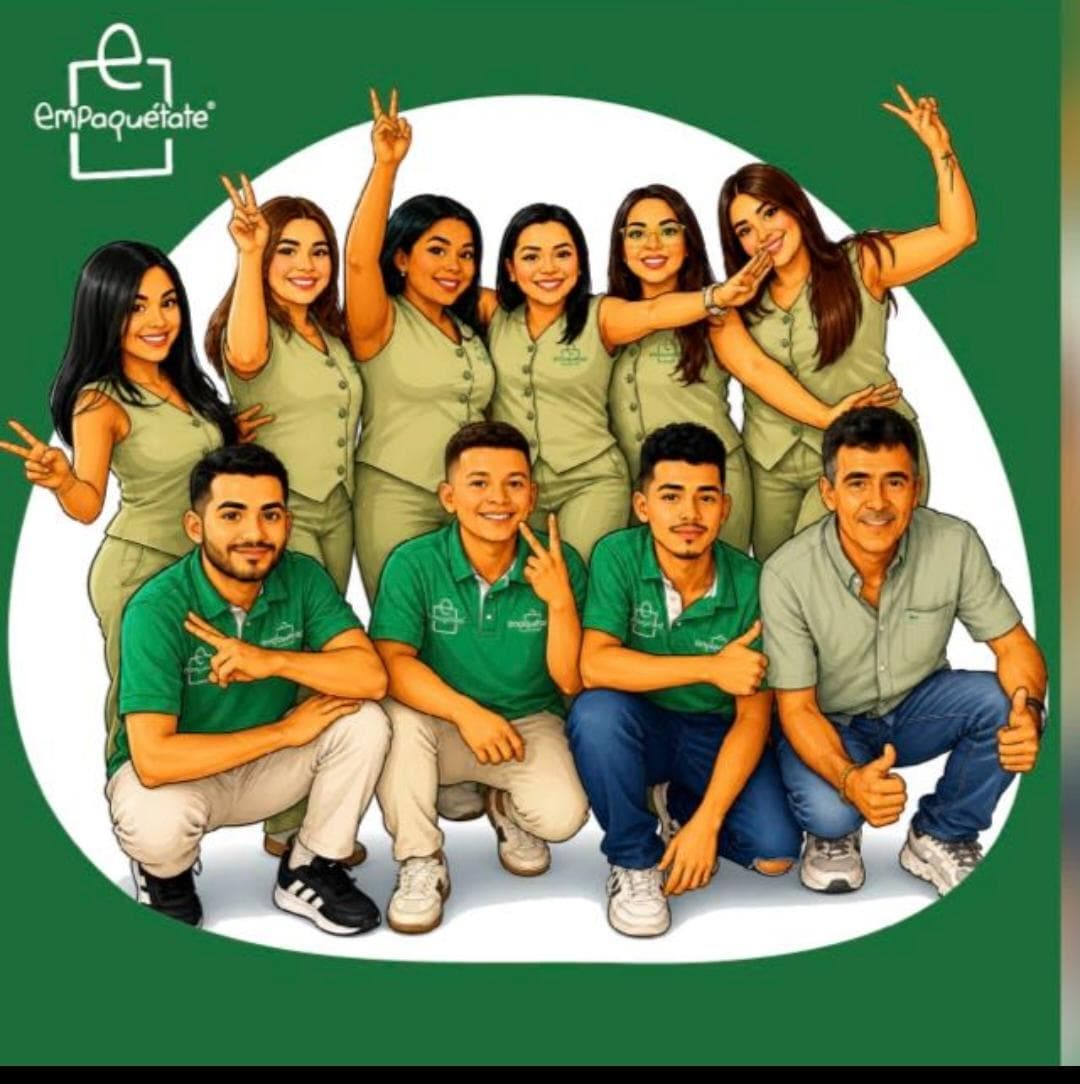 El equipo Empaquetate