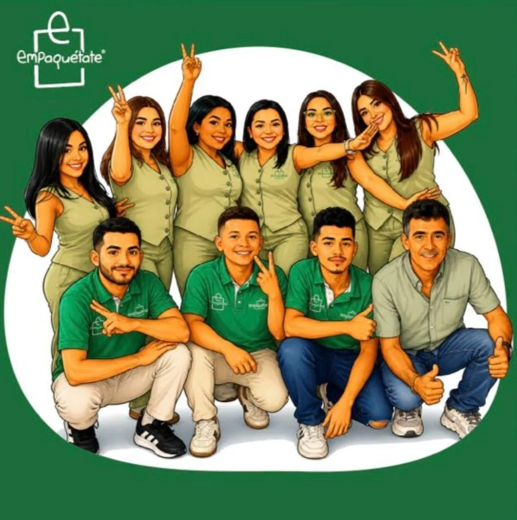 El equipo Empaquetate